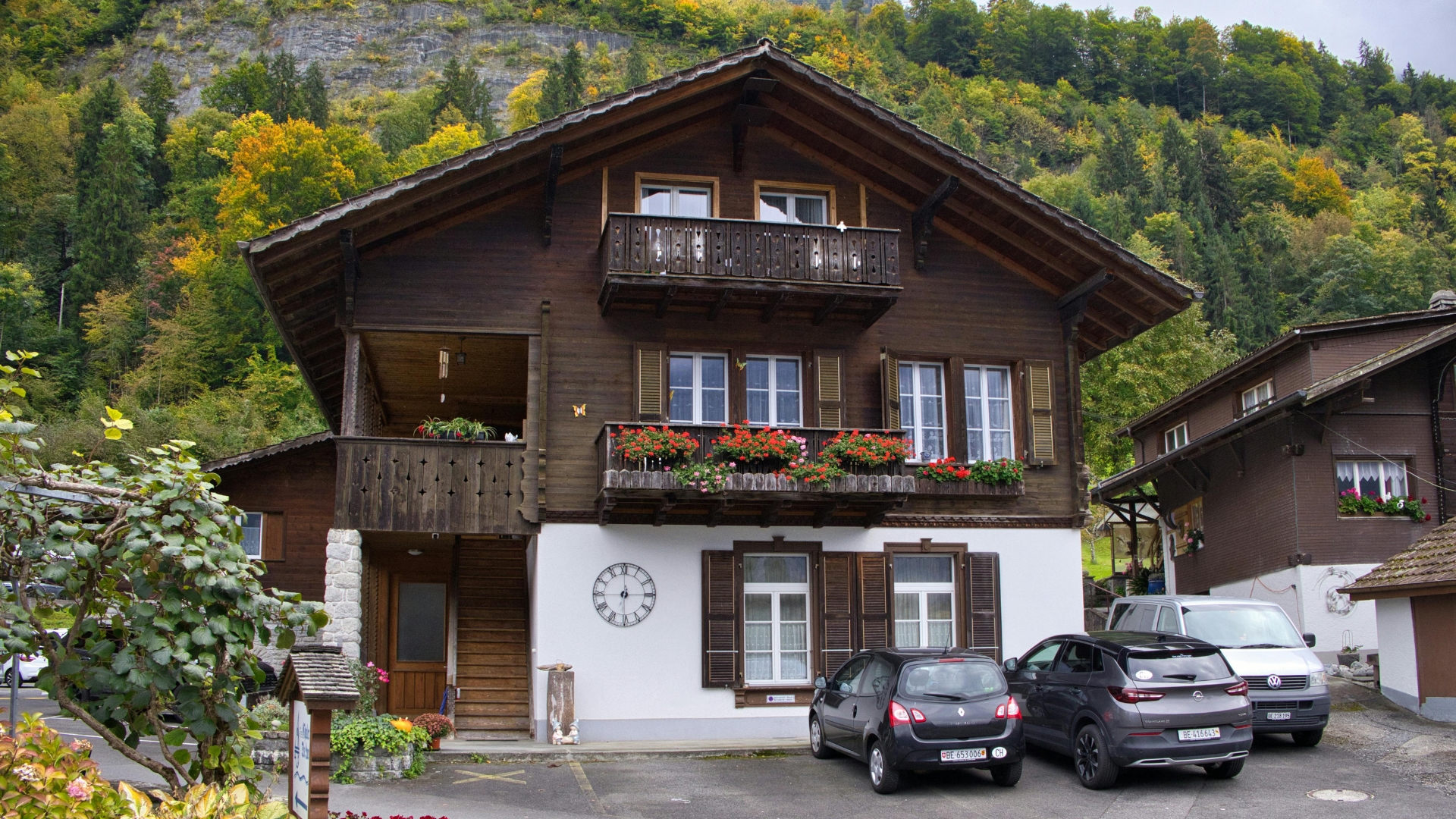 Maison classique en suisse